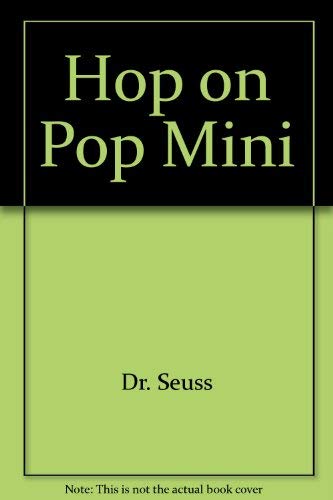 Hop on Pop Mini by DR SEUSS, ISBN 9780001718111