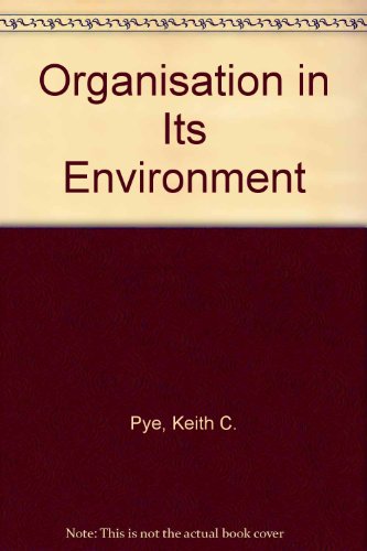 The organisation in its environment
