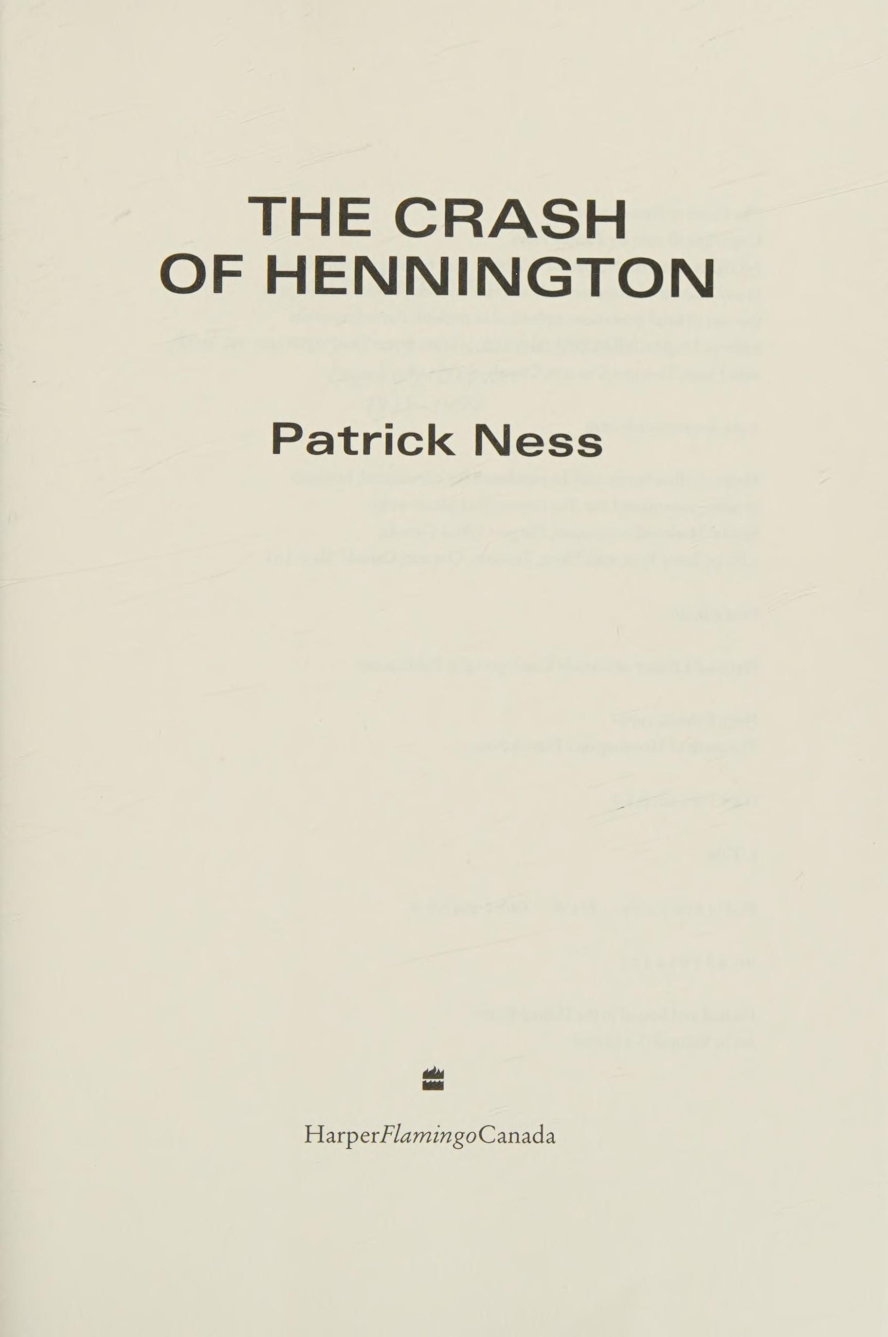 Crash of Hennington