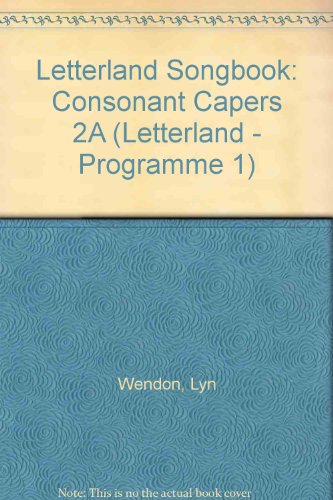 Letterland Songbook Letterland Programme 1