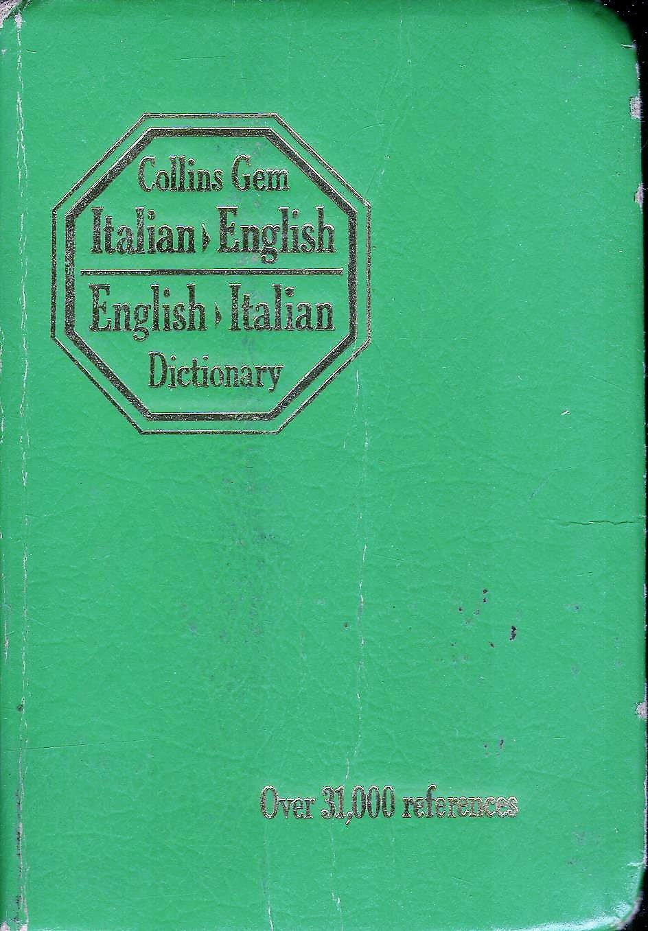 Collins Gem Italian-English English-Italian Dictionary