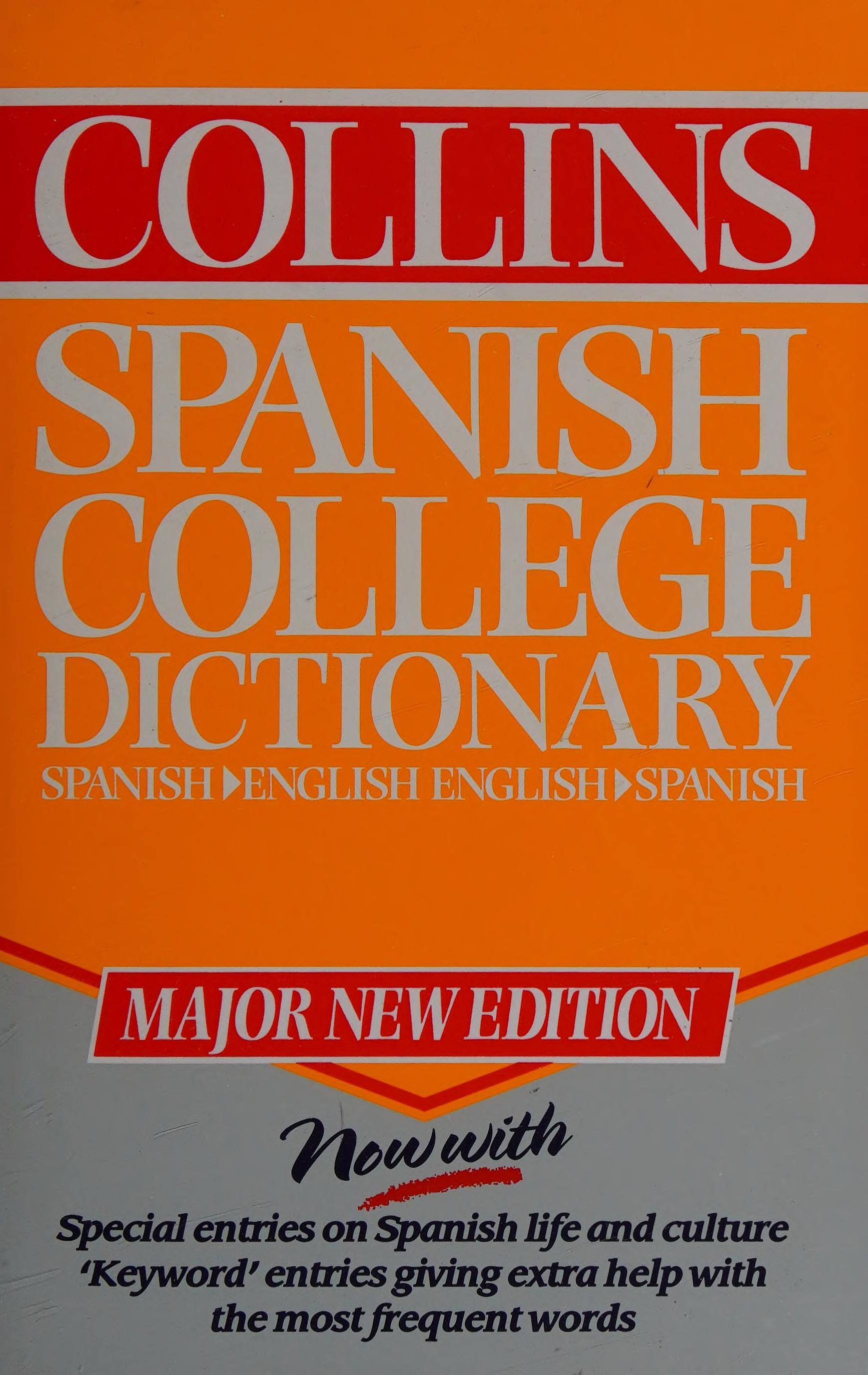 Collins Spanish College Dictionary