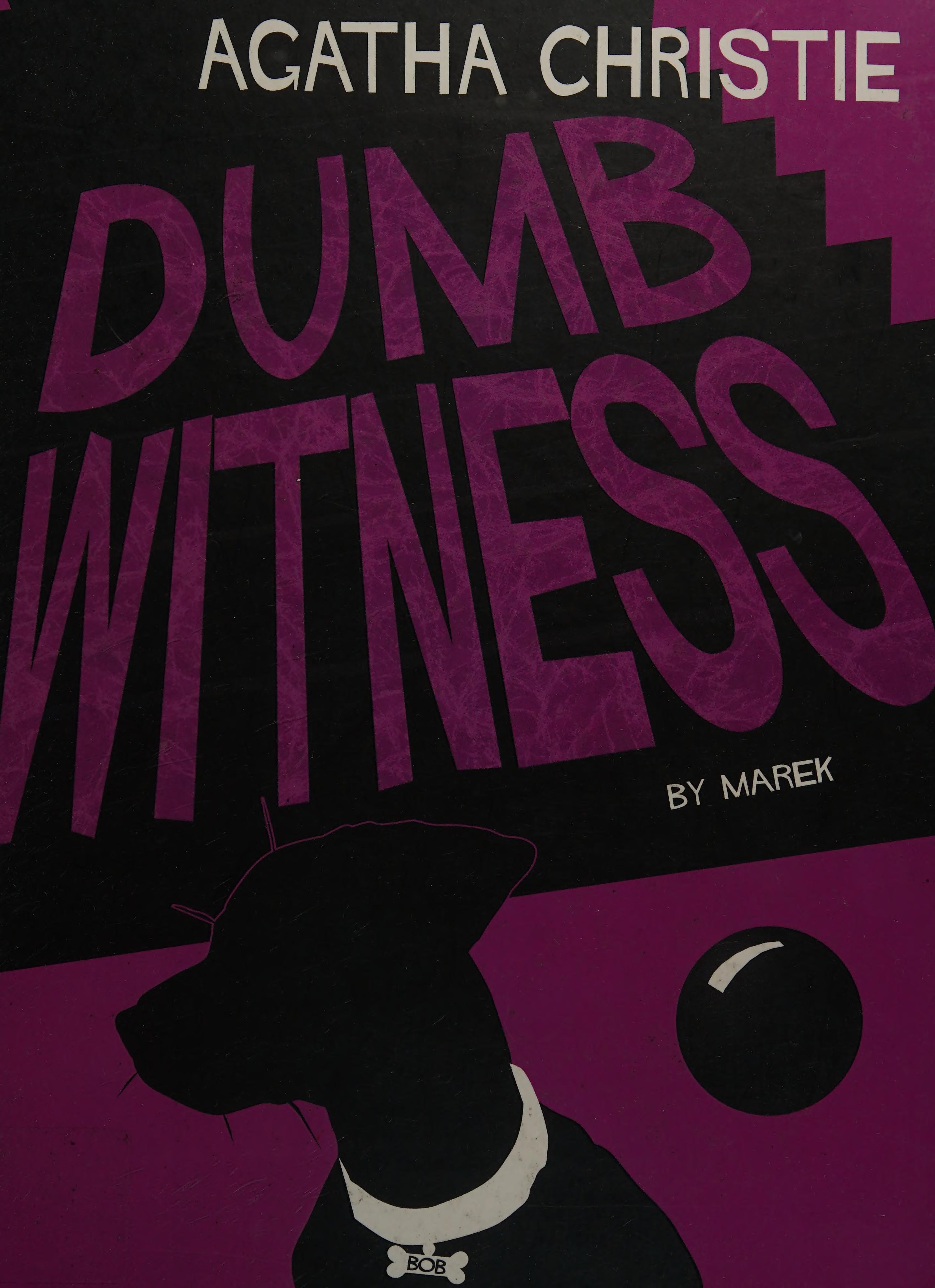 Dumb Witness by Marek, ISBN 9780007293100