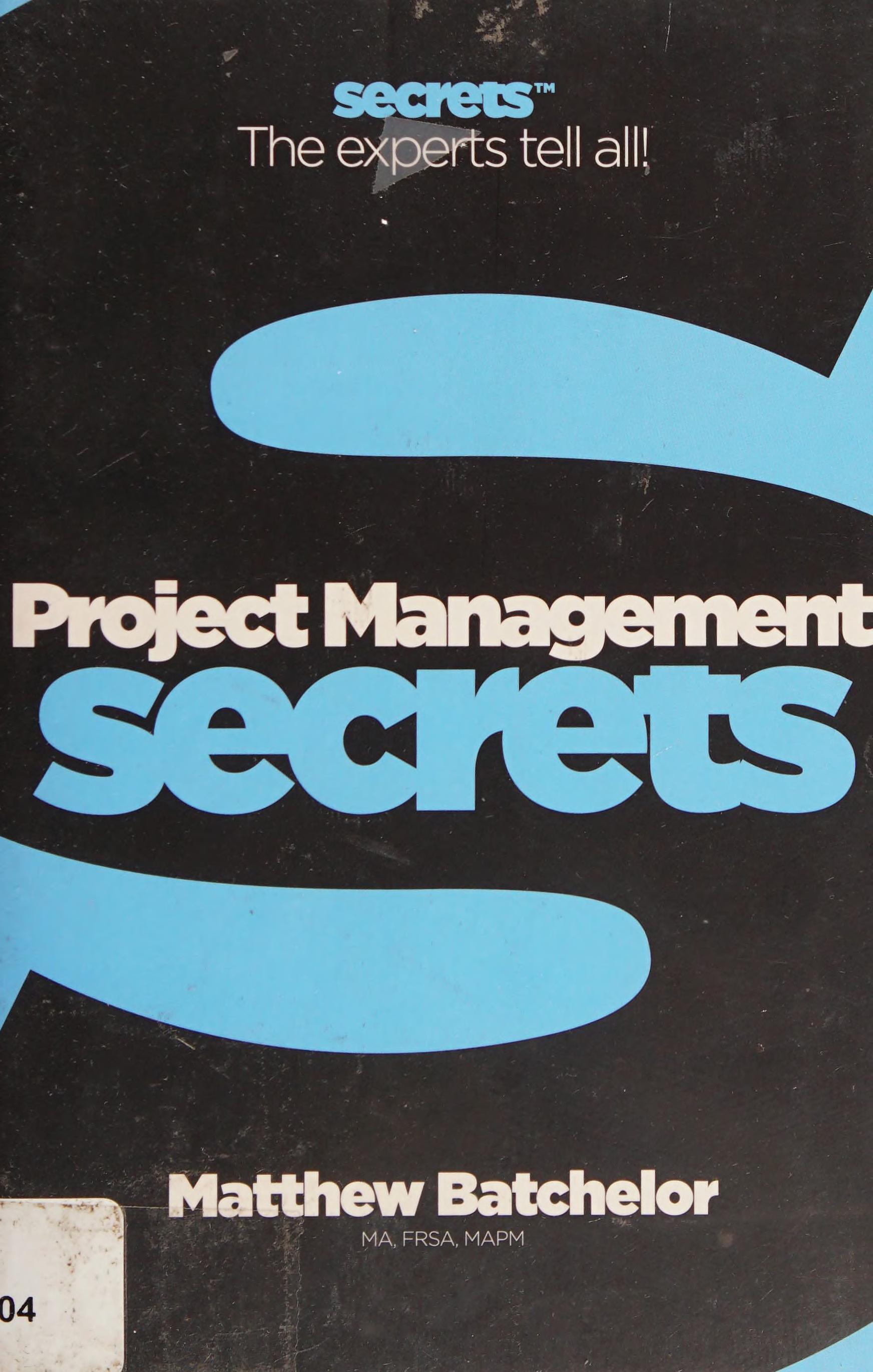Project Management (Collins Business Secrets)