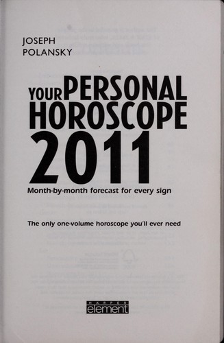 Your Personal Horoscope 2011