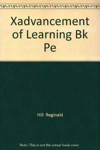 An Advancement of Learning