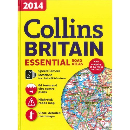 2014 Collins Britain Essential Road Atlas