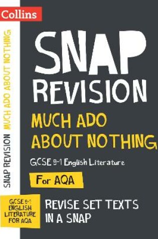 Much Ado About Nothing AQA GCSE 9-1 English Literature Text Guide