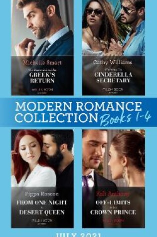Modern Romance July 2021 Books 1-4