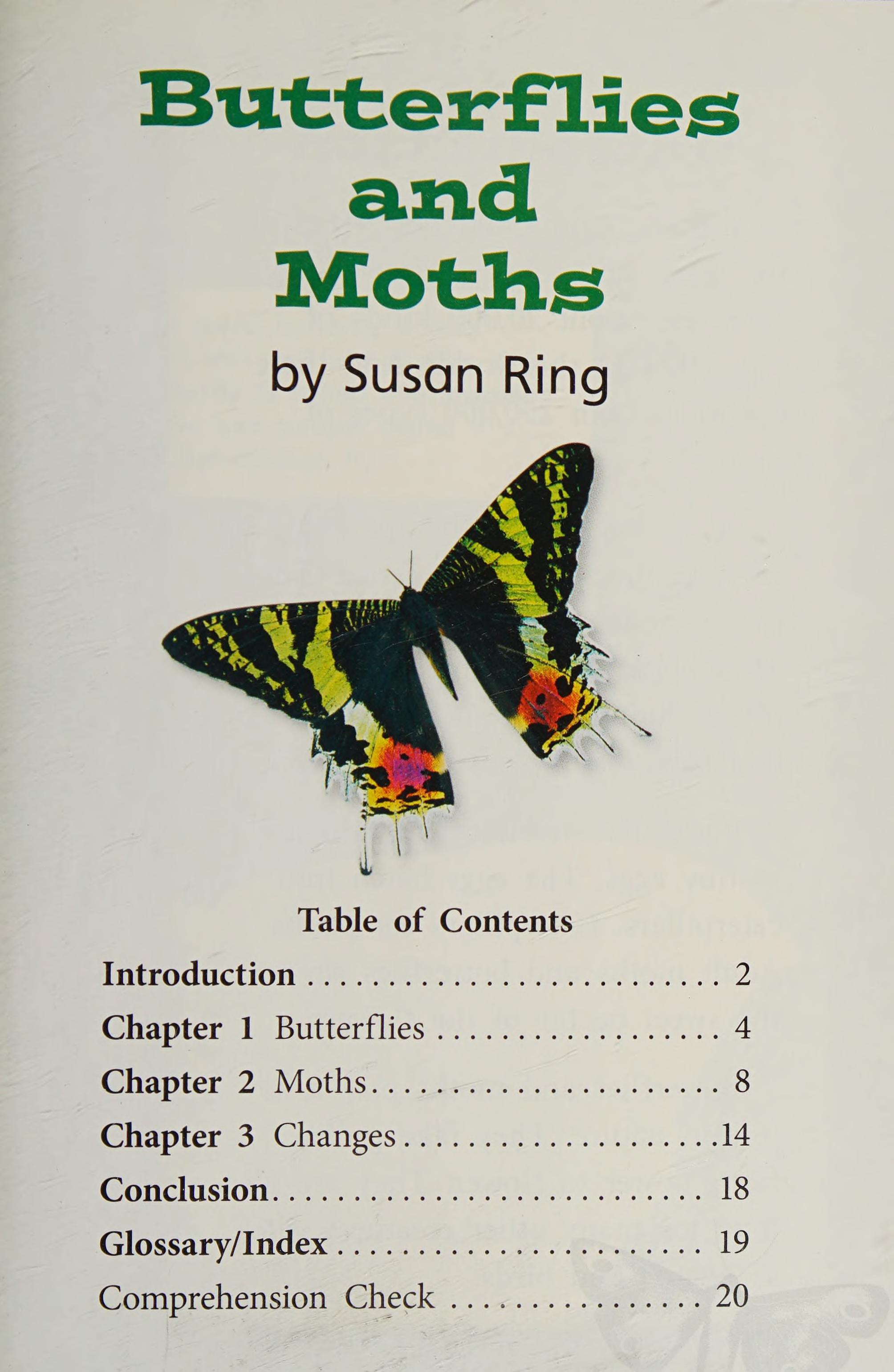 Butterflies and moths