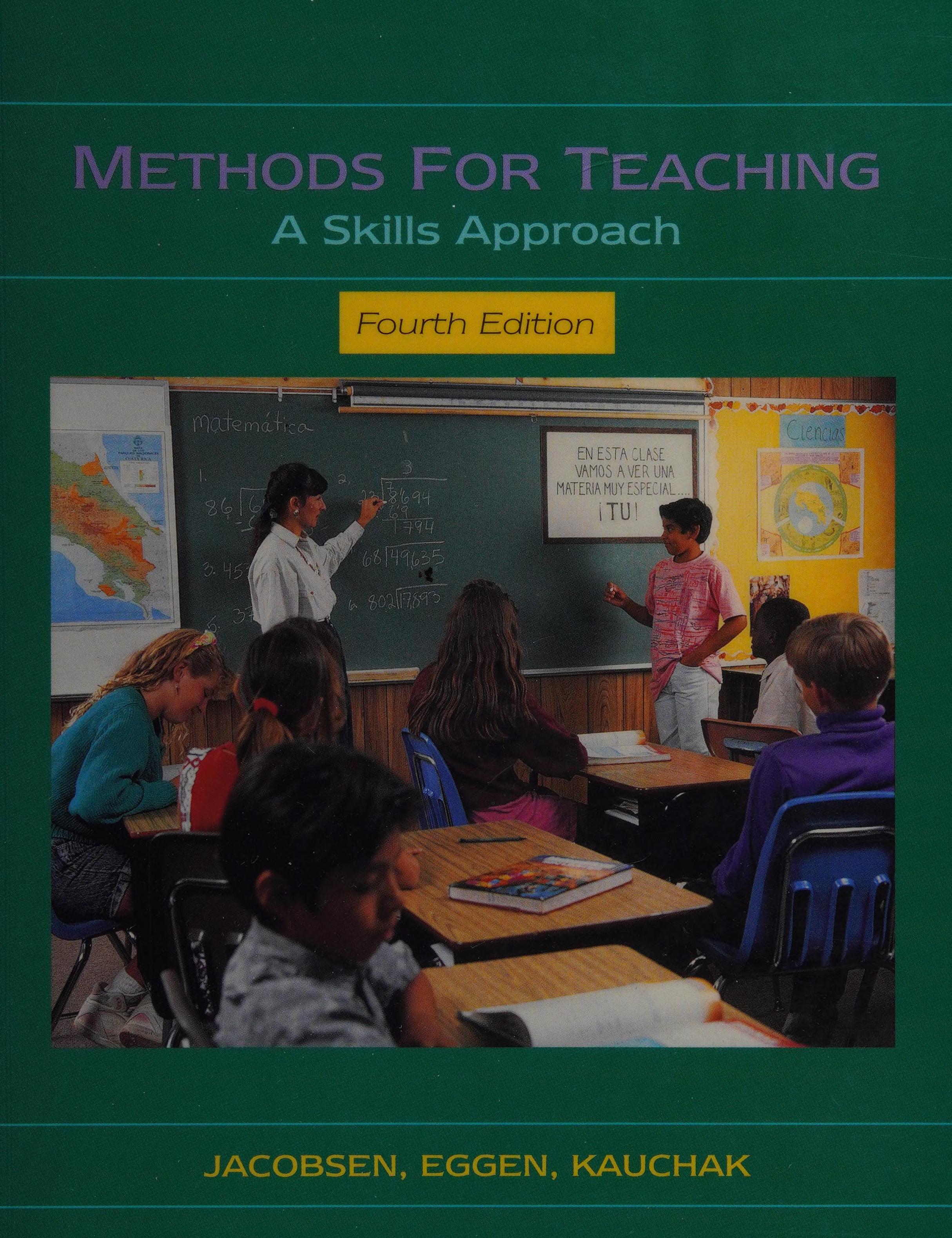 Methods for Teaching: A Skills Approach