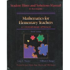Mathematics For Elementary Teachers