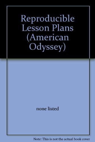 Reproducible Lesson Plans
