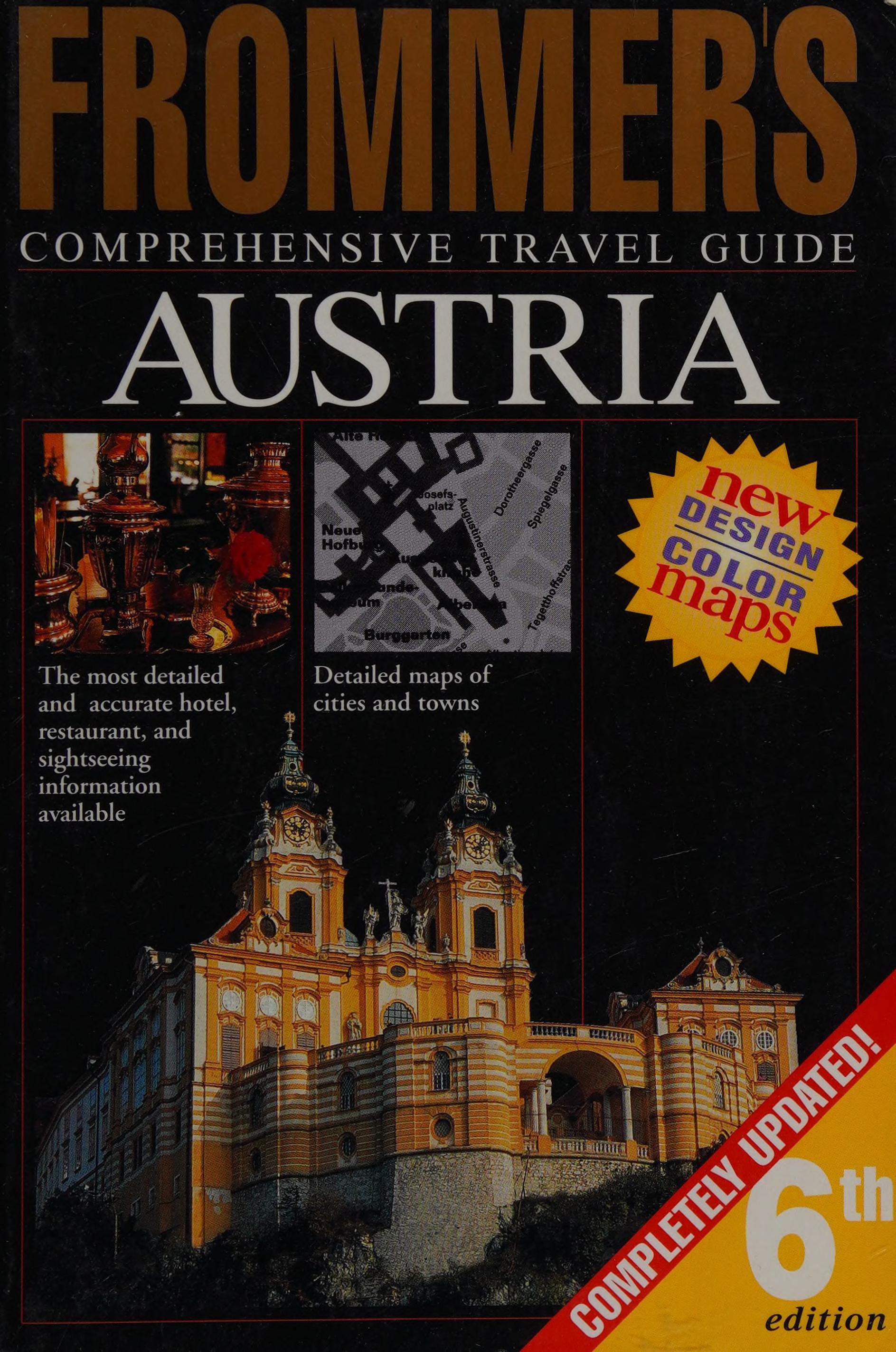 Frommer'S Guide To Austria