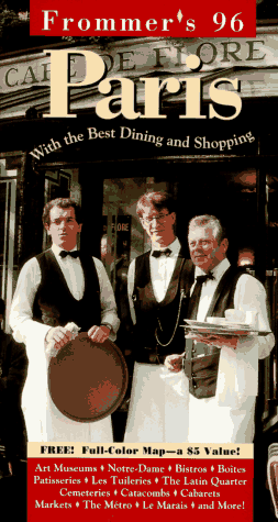 Frommer'S 96 Paris/Book And Map: Including Museums Restaurants And Shopping