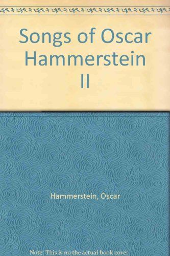 Songs of Oscar Hammerstein II