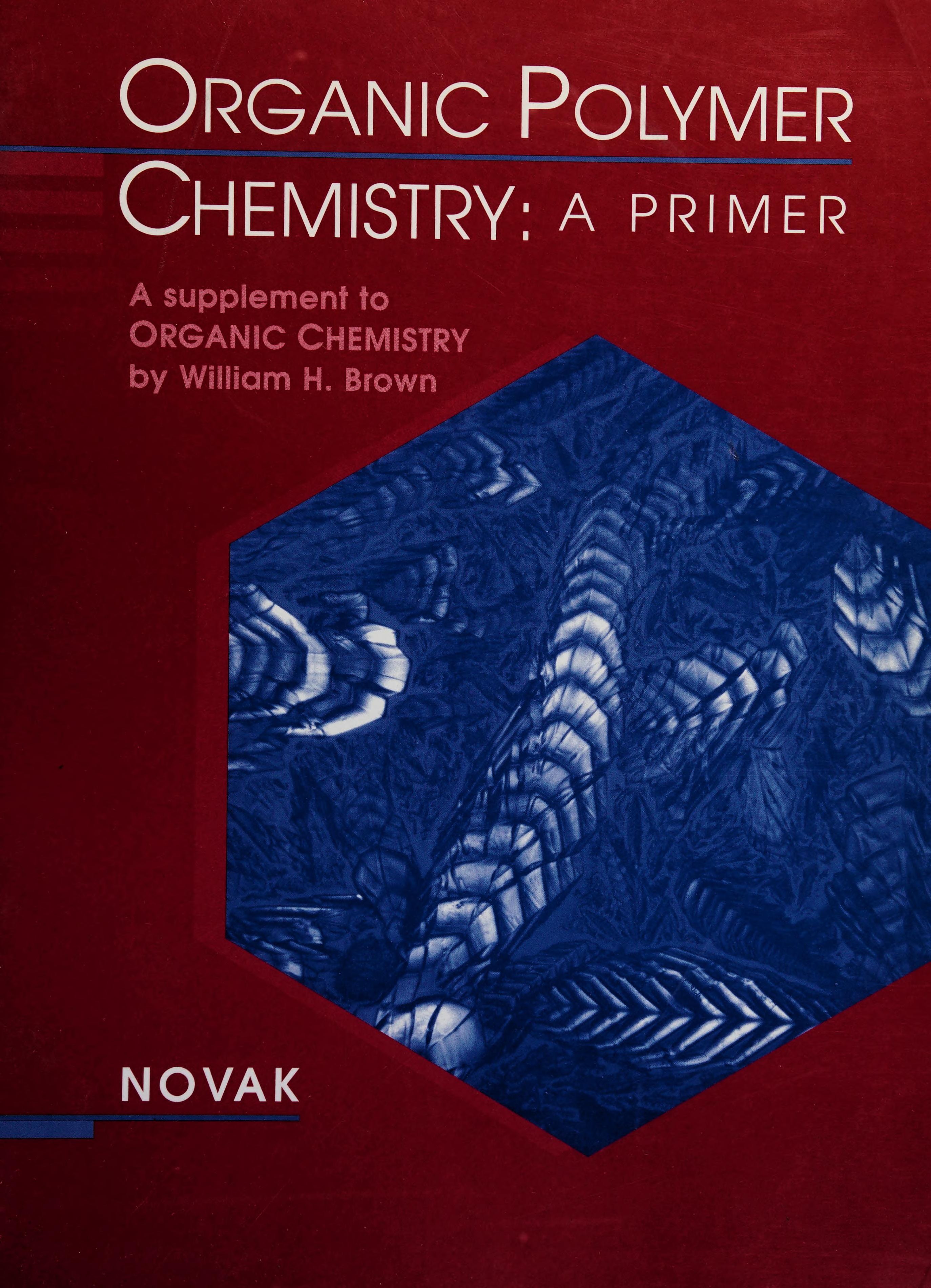 Organic Polymer Chemistry