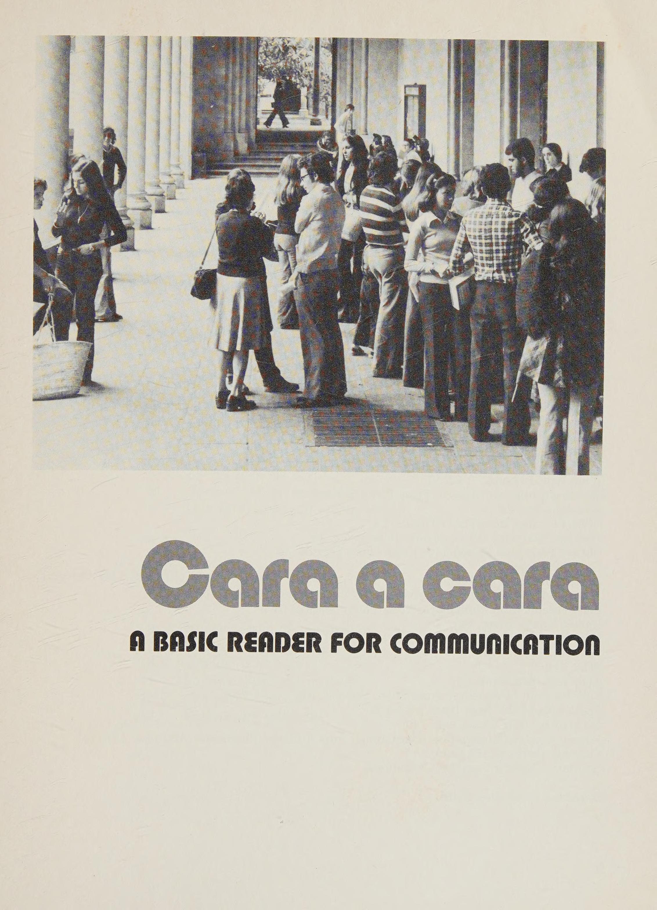 Cara A Cara: A Basic Reader For Communication