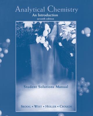 Analytical Chemistry An Introduction