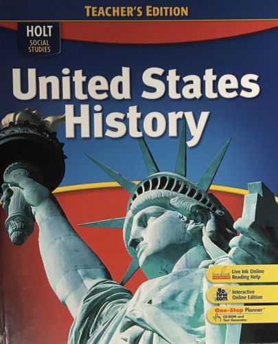 United States History, Teacher's Edition