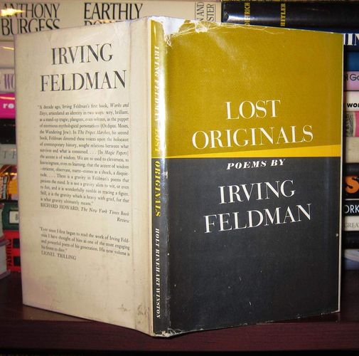 Lost Originals; Poems