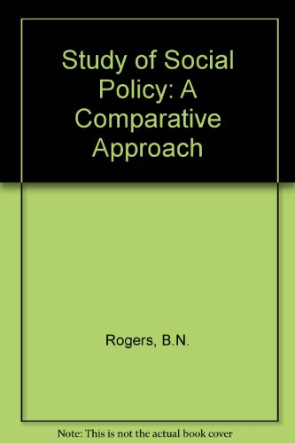 Study Of Social Policy: A Comparative Approach