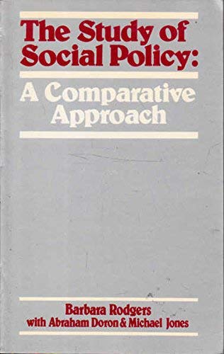 The Study Of Social Policy: A Comparative Approach