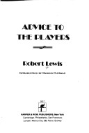 Advice to the Players