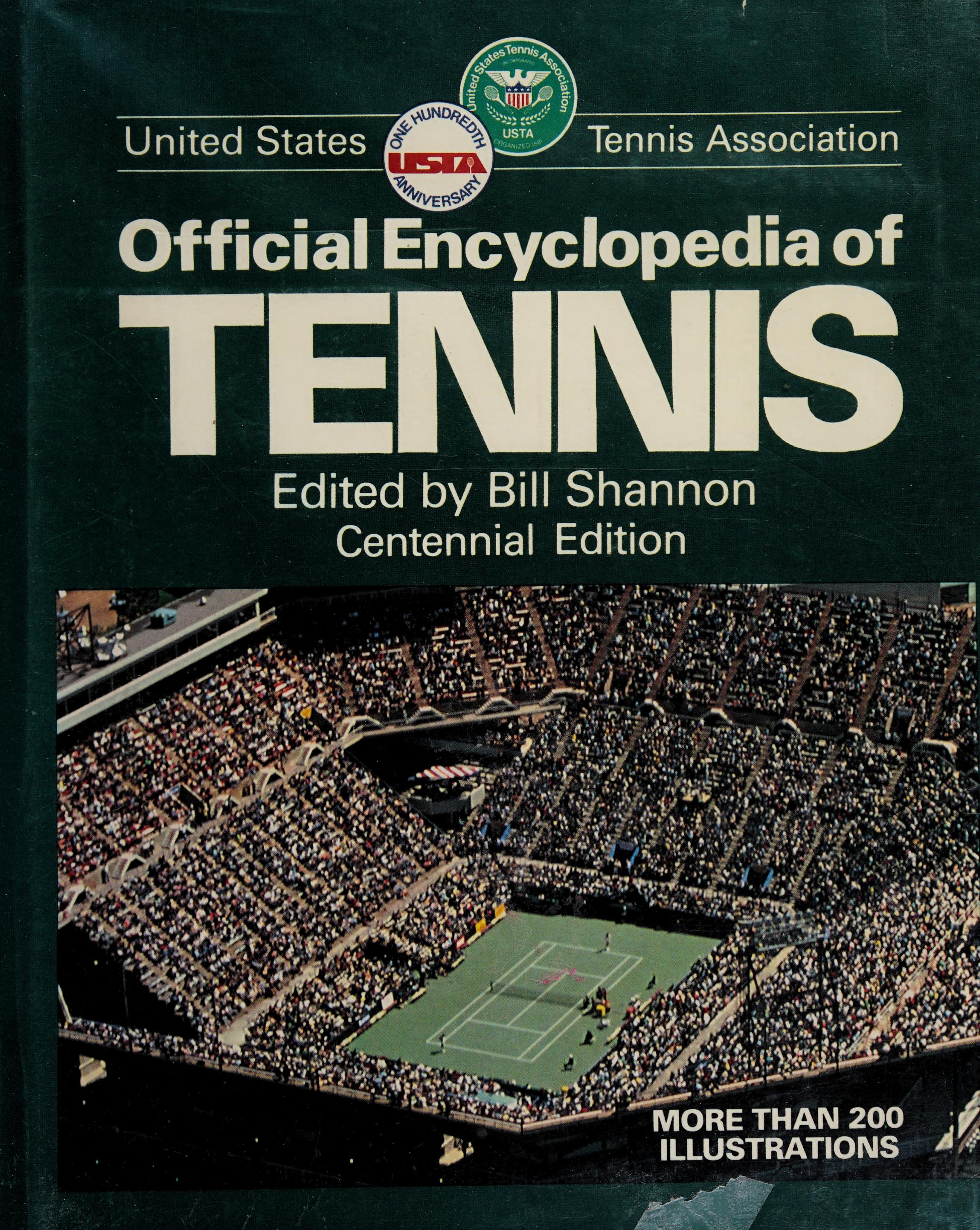 United States Tennis Association Official Encyclopedia of Tennis