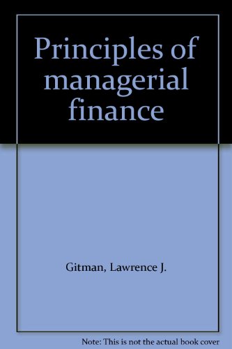 Principles of Managerial Finance