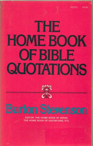 The Home Book Of Bible Quotations