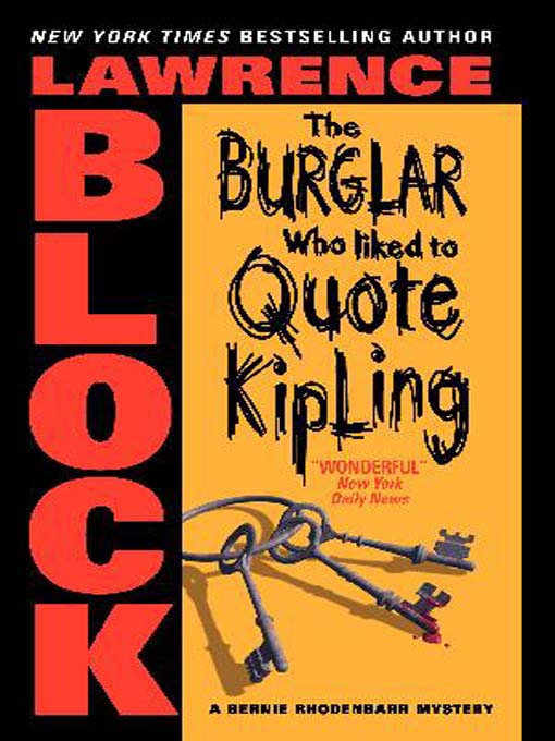 The Burglar Who Liked to Quote Kipling