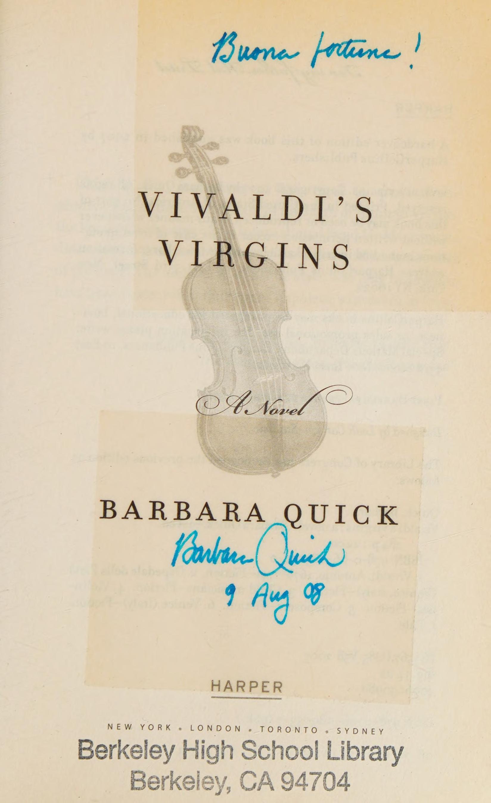 Vivaldi's Virgins