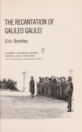 The Recantation of Galileo Galilei