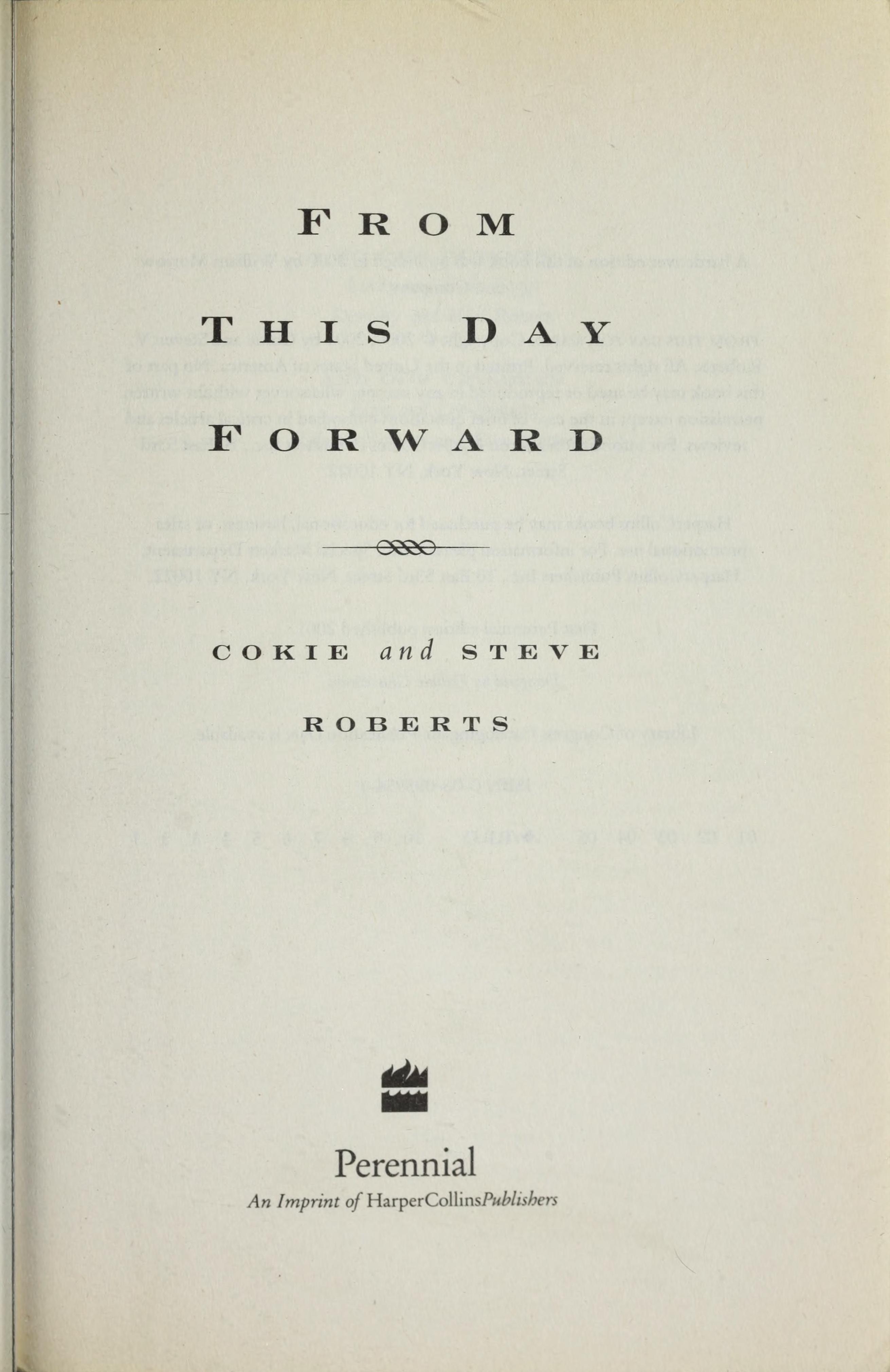 From This Day Forward
