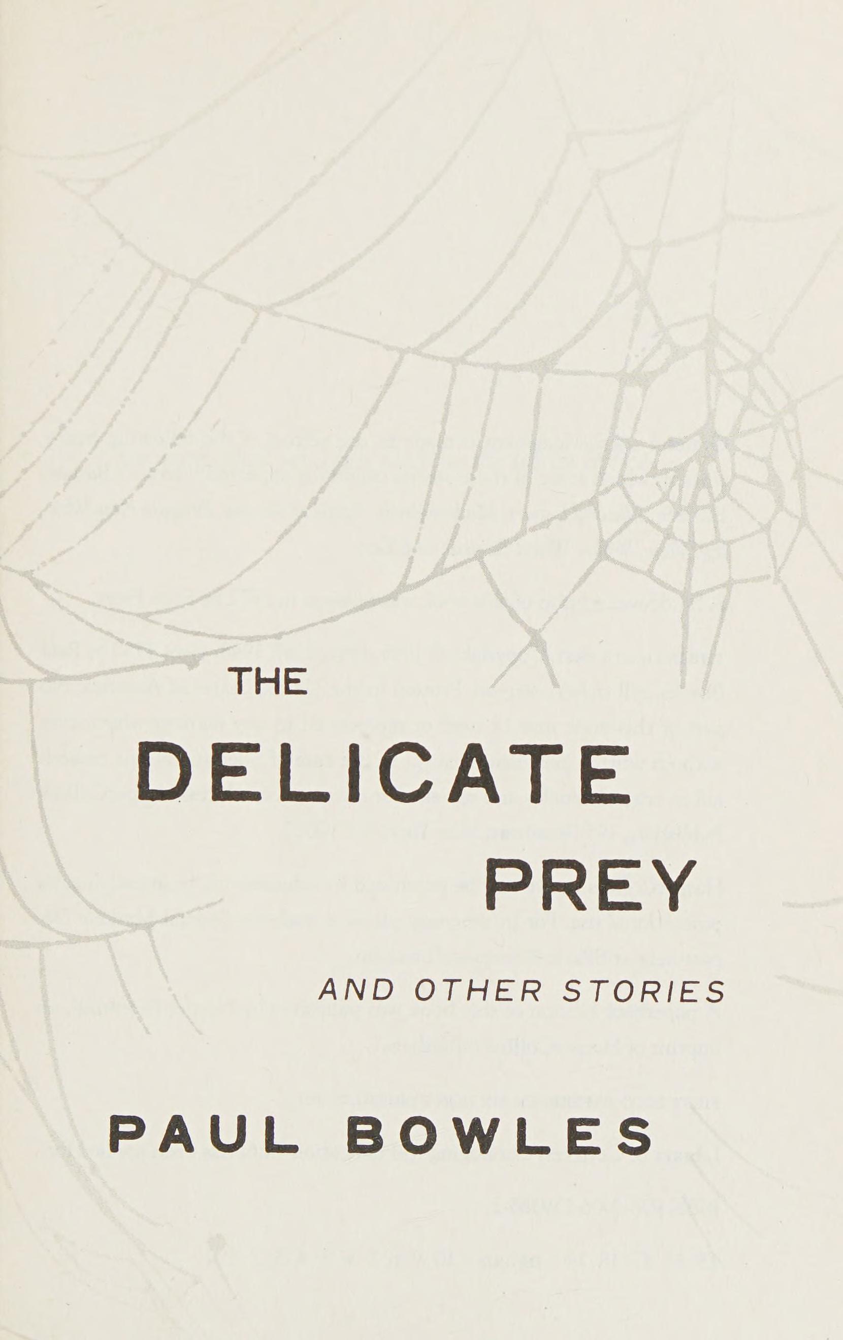 The Delicate Prey Deluxe Edition