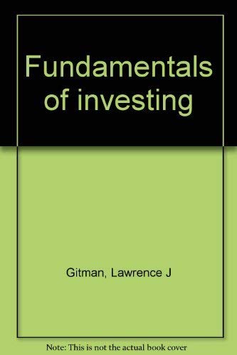 Fundamentals of Investing
