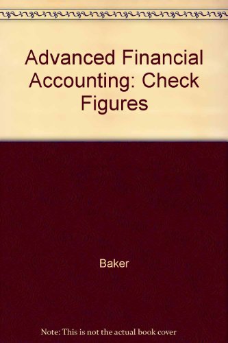 Advanced Financial Accounting