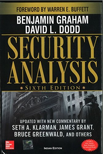 Security Analysis, 6/E 6ed