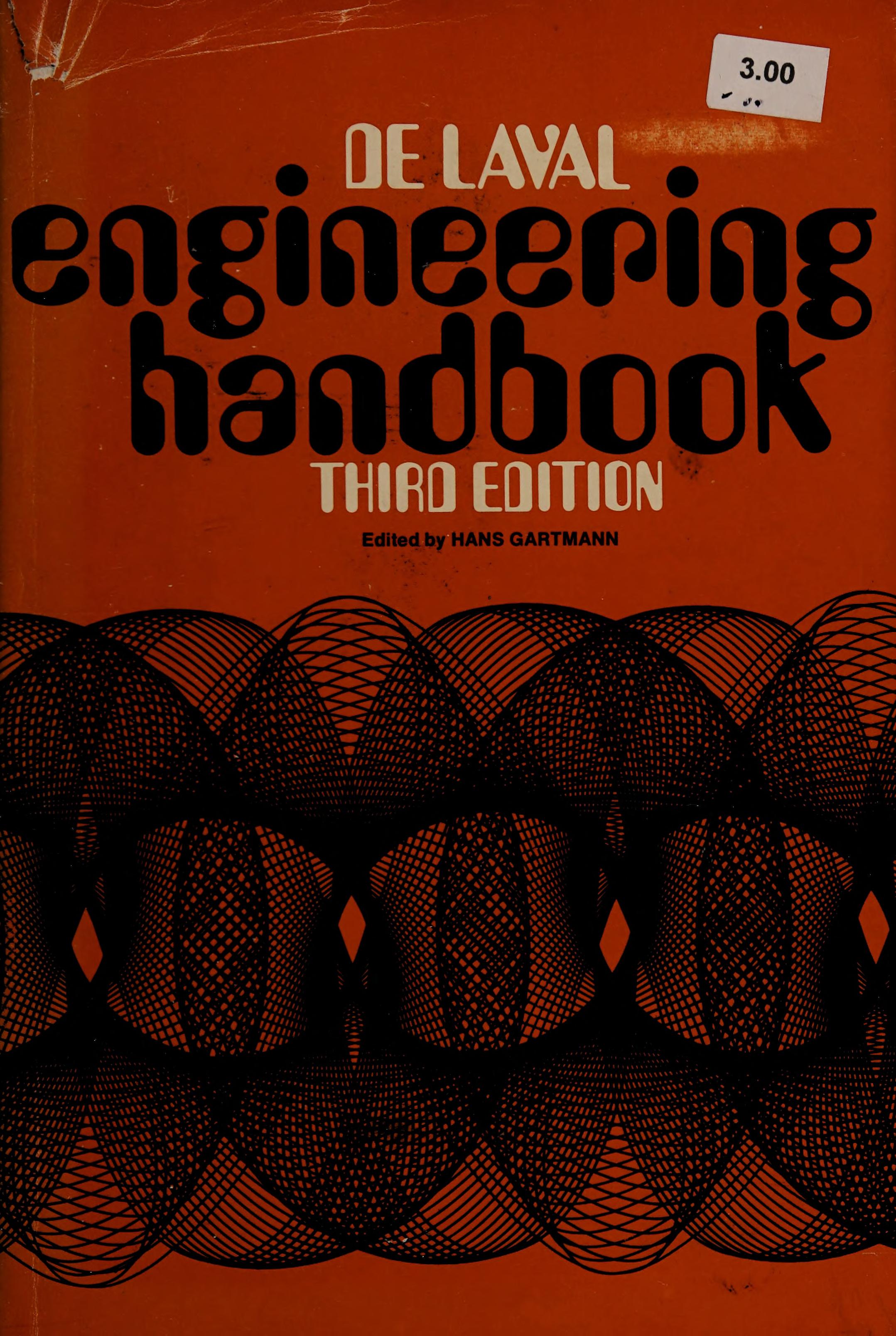 De Laval Engineering Handbook.