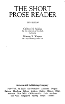 The Short Prose Reader