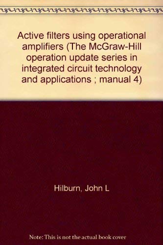 Active Filters Using Operational Amplifiers