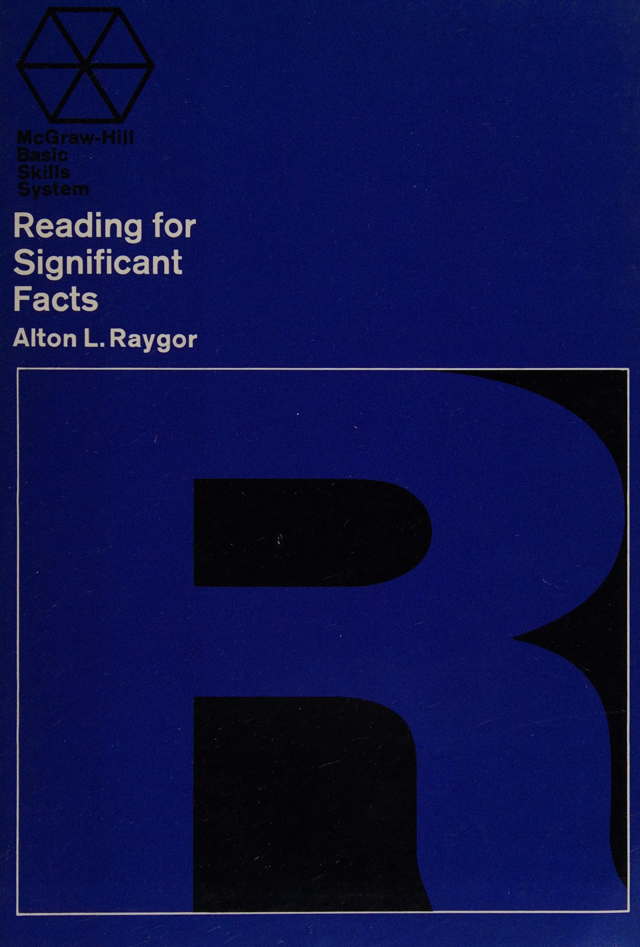 Reading For Significant Facts