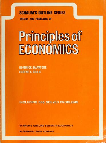 Schaum's Outline of Principles of Economics