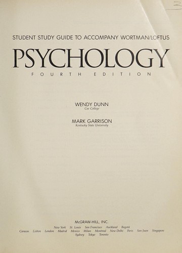 Psychology Study Guide
