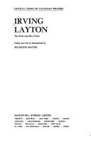 Irving Layton, The Poet And His Critics