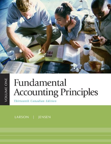 Fundamental Accounting Principles, Volume 1, Thirteenth CDN Edition With Connect Access Card