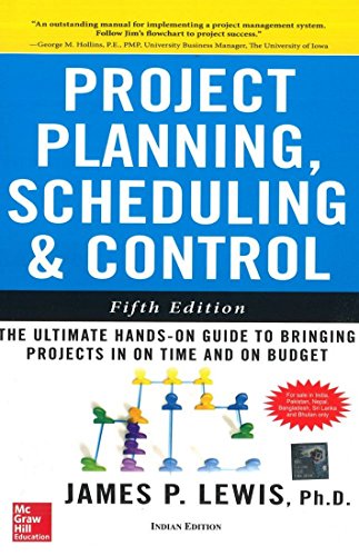 Project Planning, Scheduling, and Control, 5th Edition