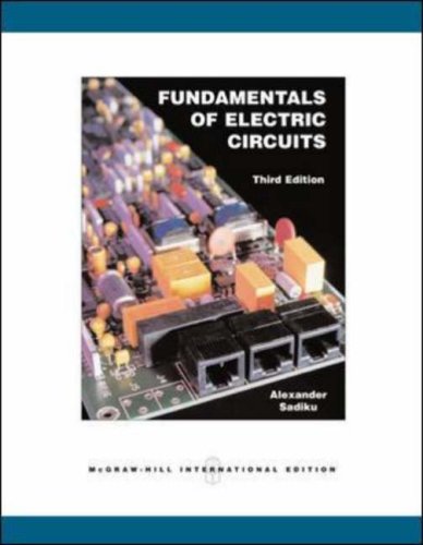 Fundamentals Of Electric Circuits