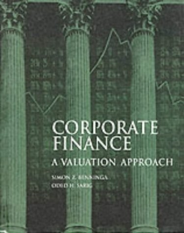 Corporate Finance: A Valuation Approach